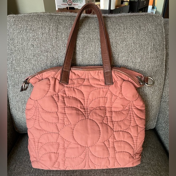 Fossil Key-per Quilted Tote - Picture 2 of 6